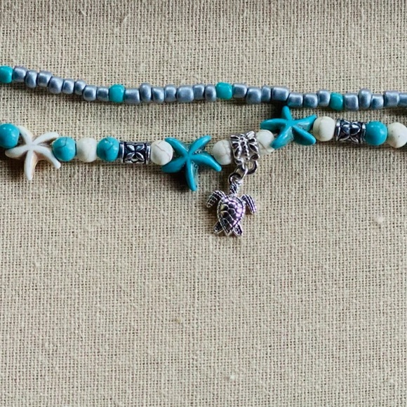 Sea turtle anklet NEW free gift bag *Host Pick* 💕🥳🎈🎊 - Picture 2 of 3